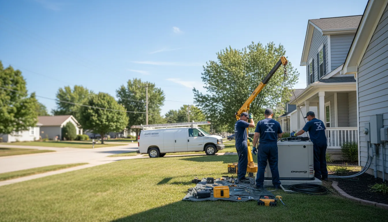 Generator Installation in New Liberty, IA near me
